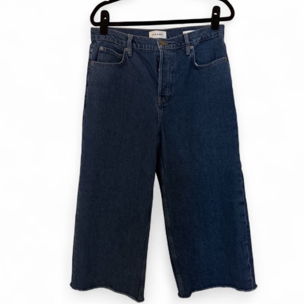 Frame High Rise Easy Capri Jeans​​​